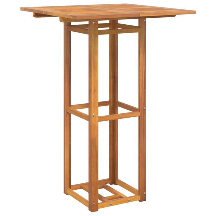 Cafébord 75X75X110 Cm Massivt Akaciaträ