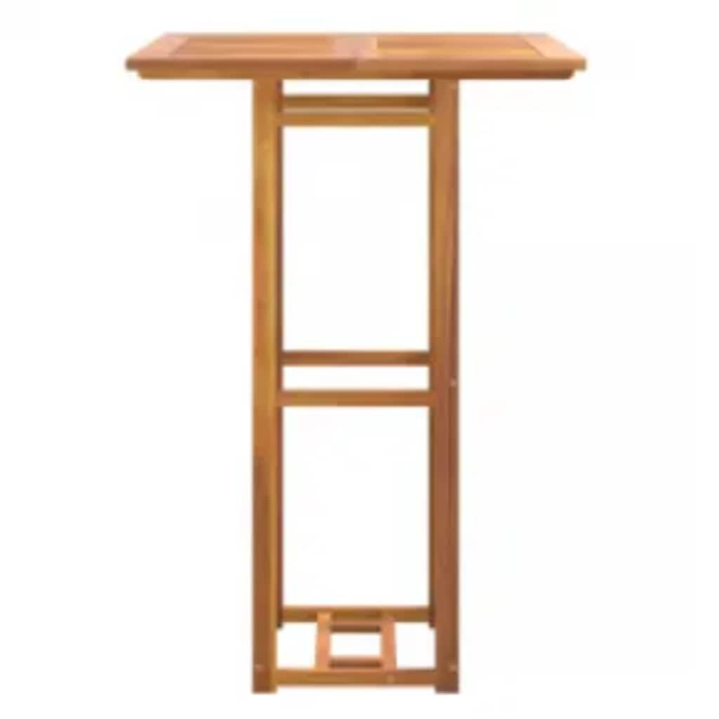 Cafébord 75X75X110 Cm Massivt Akaciaträ