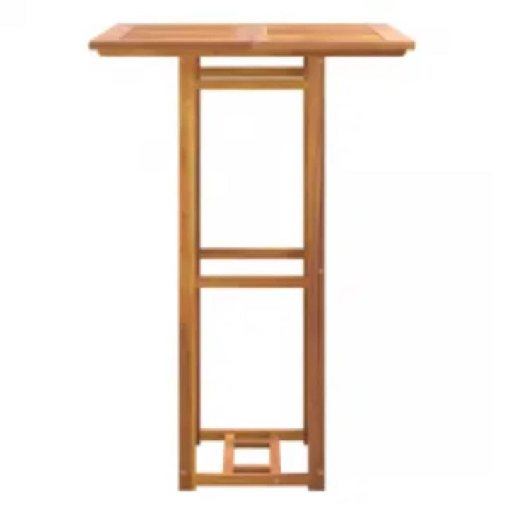 Cafébord 75X75X110 Cm Massivt Akaciaträ