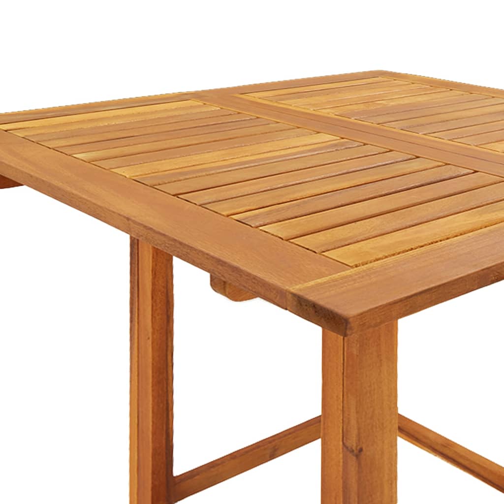 Cafébord 75X75X110 Cm Massivt Akaciaträ