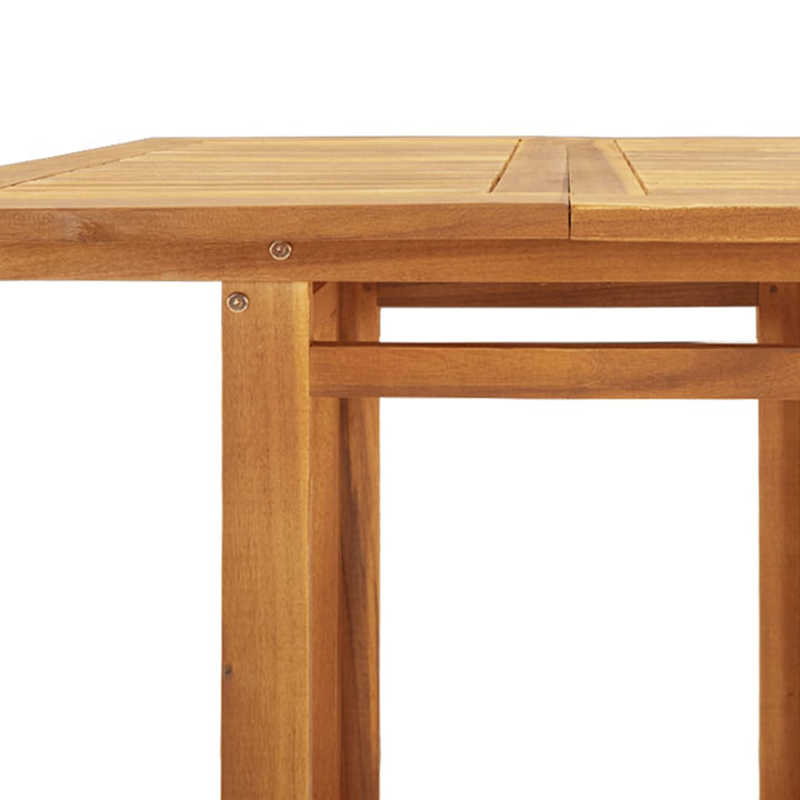 Cafébord 75X75X110 Cm Massivt Akaciaträ
