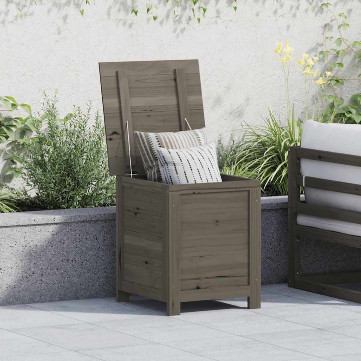 Dynbox För Trädgården Massivt Granträ