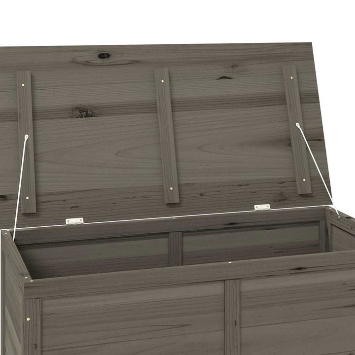 Dynbox För Trädgården Massivt Granträ