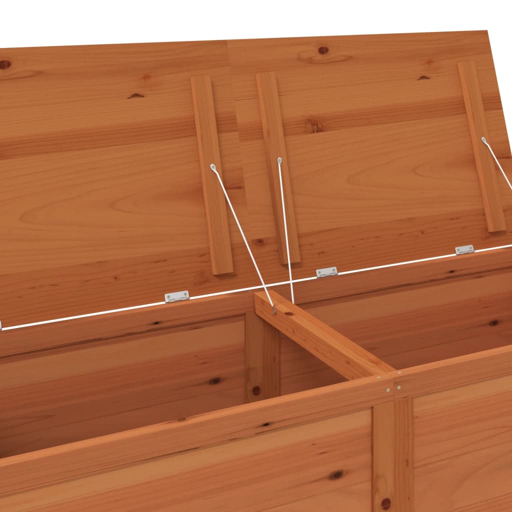 Dynbox För Trädgården Massivt Granträ
