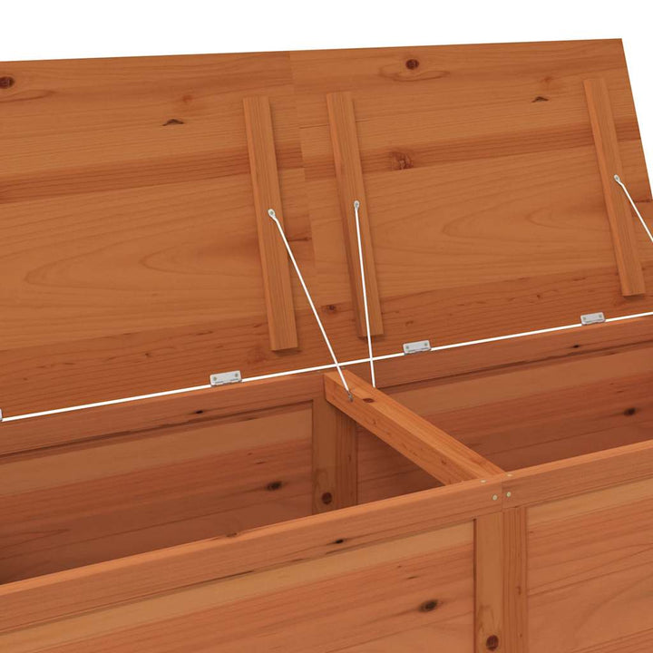 Dynbox För Trädgården Massivt Granträ