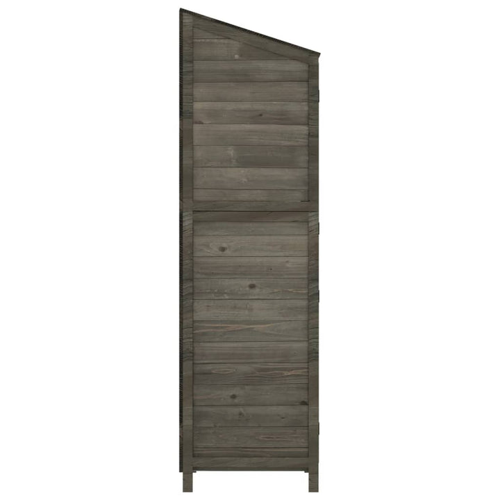 Trädgårdsbod 102X52X174,5 Cm Massivt Granträ