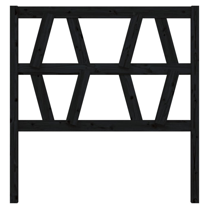 Sänggavel 96X4X100 Cm Massiv Furu