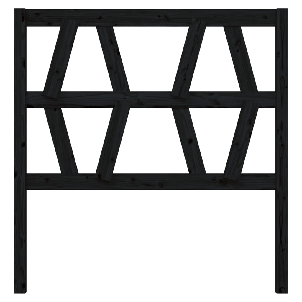 Sänggavel 96X4X100 Cm Massiv Furu