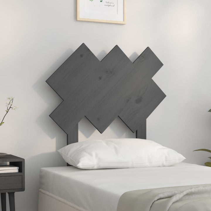 Sänggavel 159,5X3X80,5 Cm Massiv Furu