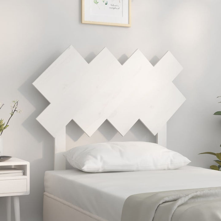 Sänggavel 159,5X3X80,5 Cm Massiv Furu