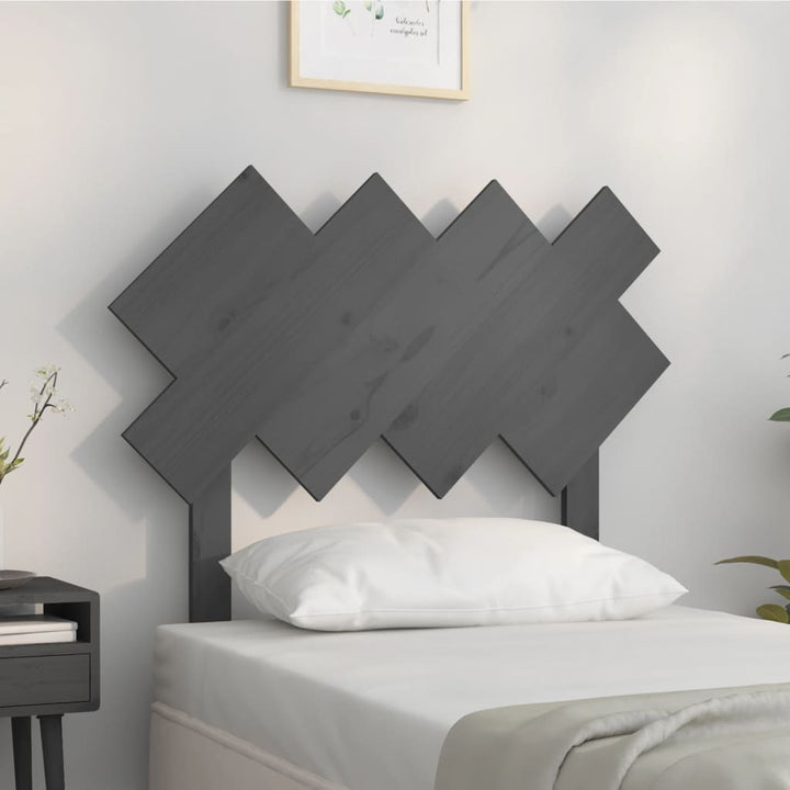 Sänggavel 159,5X3X80,5 Cm Massiv Furu