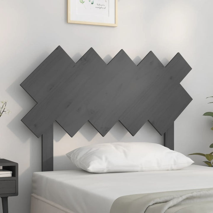 Sänggavel 159,5X3X80,5 Cm Massiv Furu