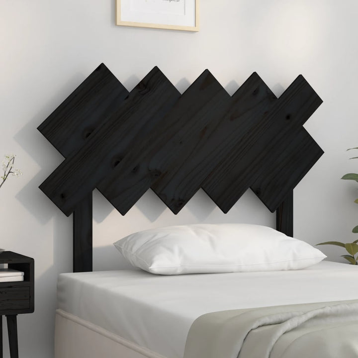 Sänggavel 159,5X3X80,5 Cm Massiv Furu