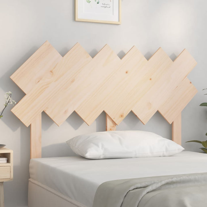 Sänggavel 159,5X3X80,5 Cm Massiv Furu