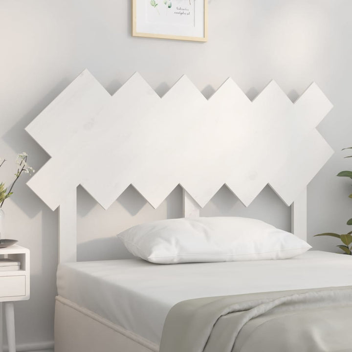 Sänggavel 159,5X3X80,5 Cm Massiv Furu