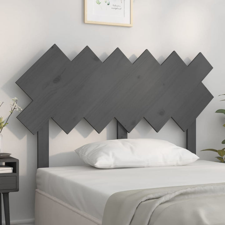 Sänggavel 159,5X3X80,5 Cm Massiv Furu