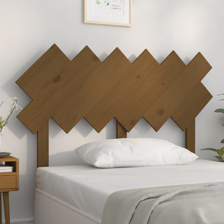 Sänggavel 159,5X3X80,5 Cm Massiv Furu
