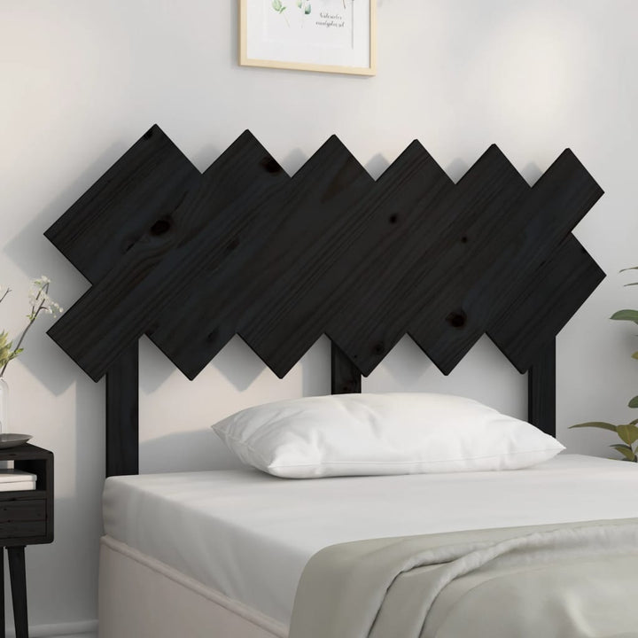 Sänggavel 159,5X3X80,5 Cm Massiv Furu
