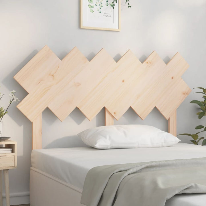 Sänggavel 159,5X3X80,5 Cm Massiv Furu