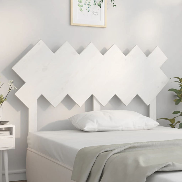 Sänggavel 159,5X3X80,5 Cm Massiv Furu