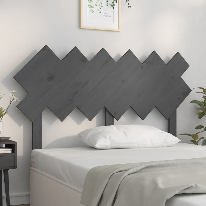Sänggavel 159,5X3X80,5 Cm Massiv Furu