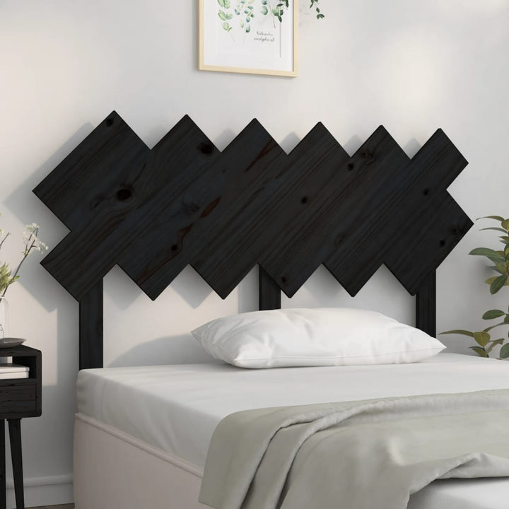 Sänggavel 159,5X3X80,5 Cm Massiv Furu