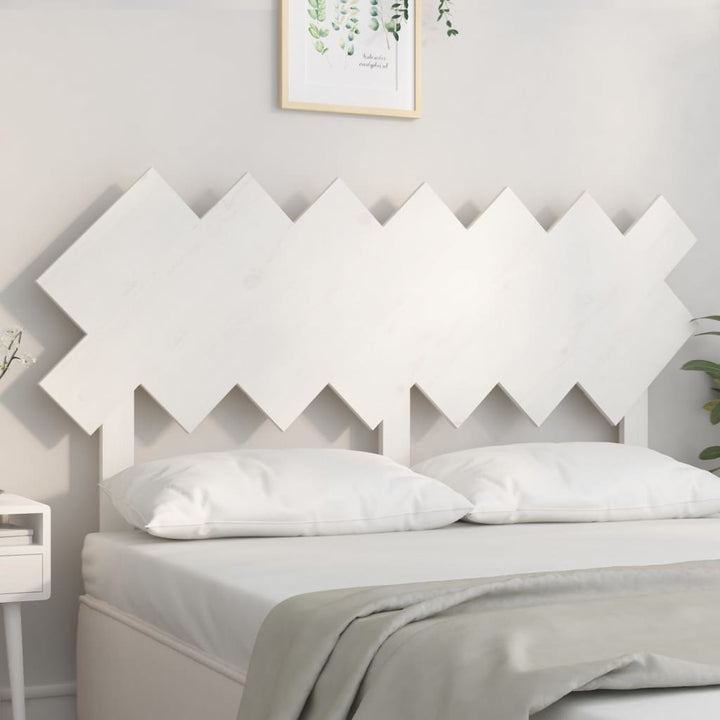 Sänggavel 159,5X3X80,5 Cm Massiv Furu