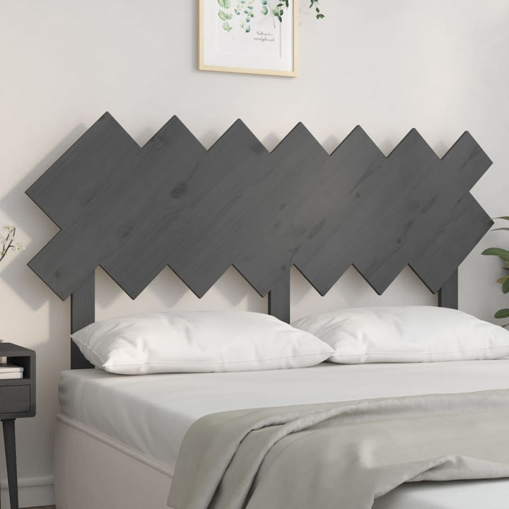 Sänggavel 159,5X3X80,5 Cm Massiv Furu