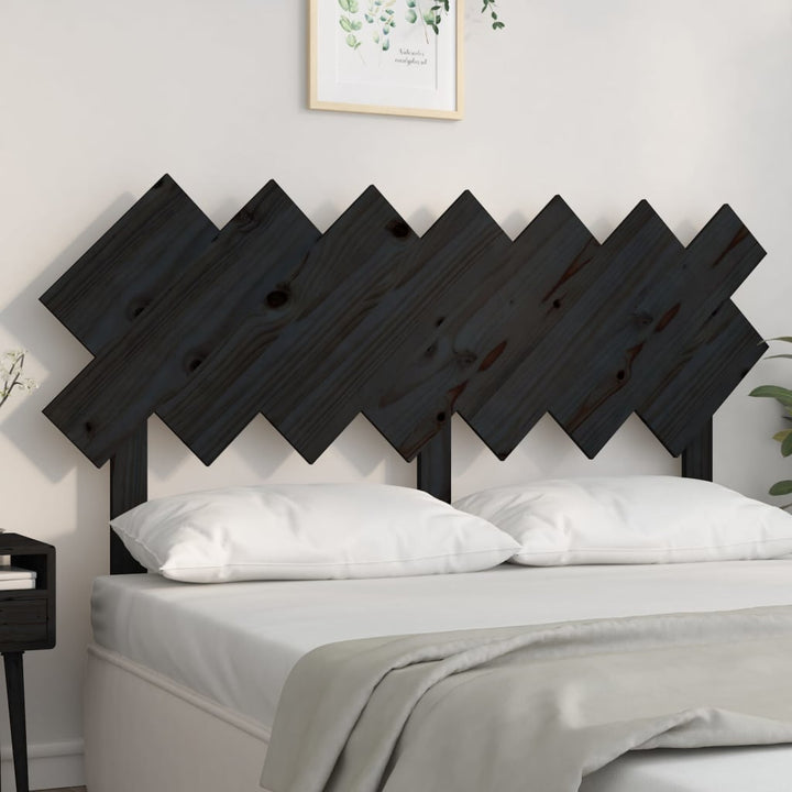 Sänggavel 159,5X3X80,5 Cm Massiv Furu