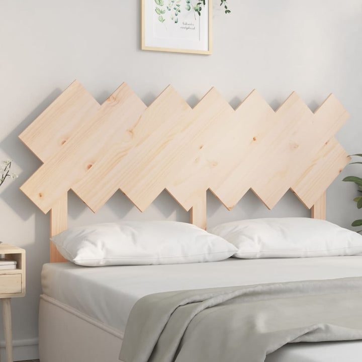 Sänggavel 159,5X3X80,5 Cm Massiv Furu