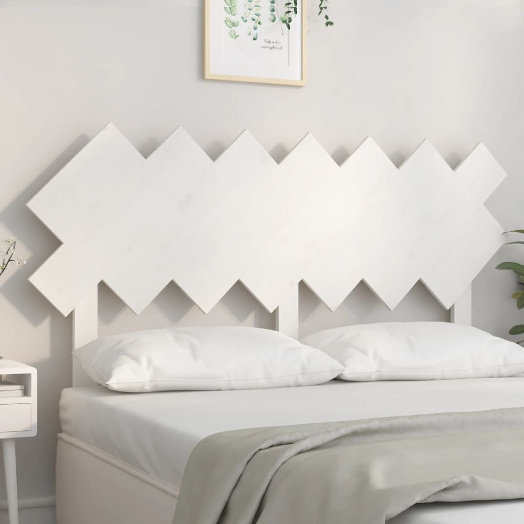 Sänggavel 92X3X81 Cm Massiv Furu