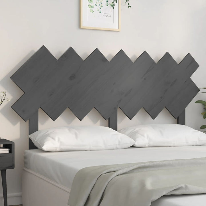 Sänggavel 159,5X3X80,5 Cm Massiv Furu