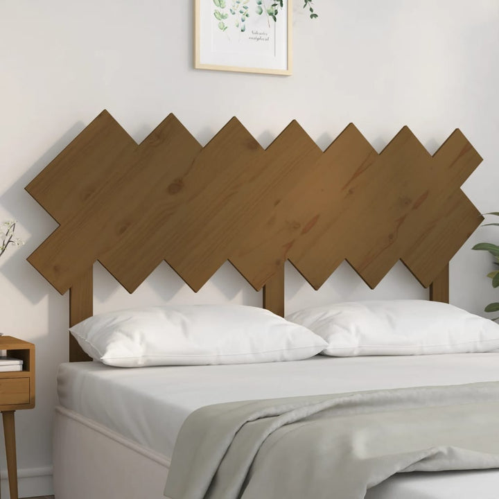 Sänggavel 159,5X3X80,5 Cm Massiv Furu