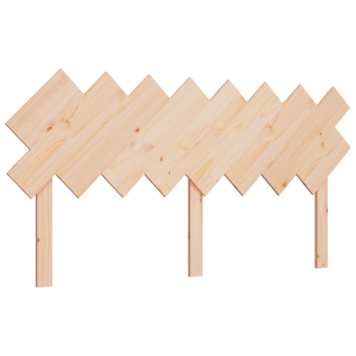 Sänggavel 159,5X3X80,5 Cm Massiv Furu