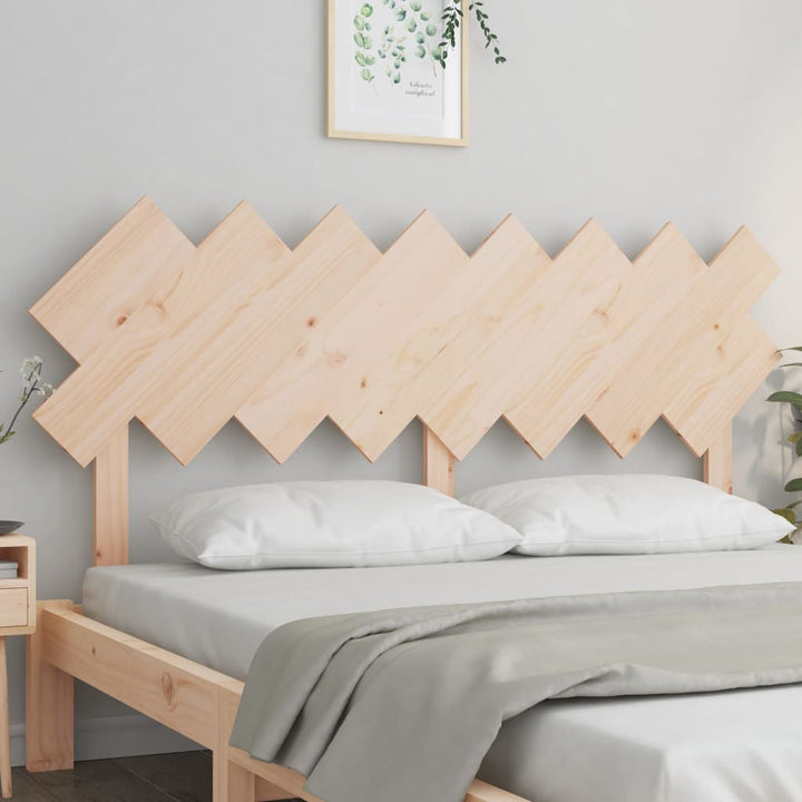 Sänggavel 159,5X3X80,5 Cm Massiv Furu