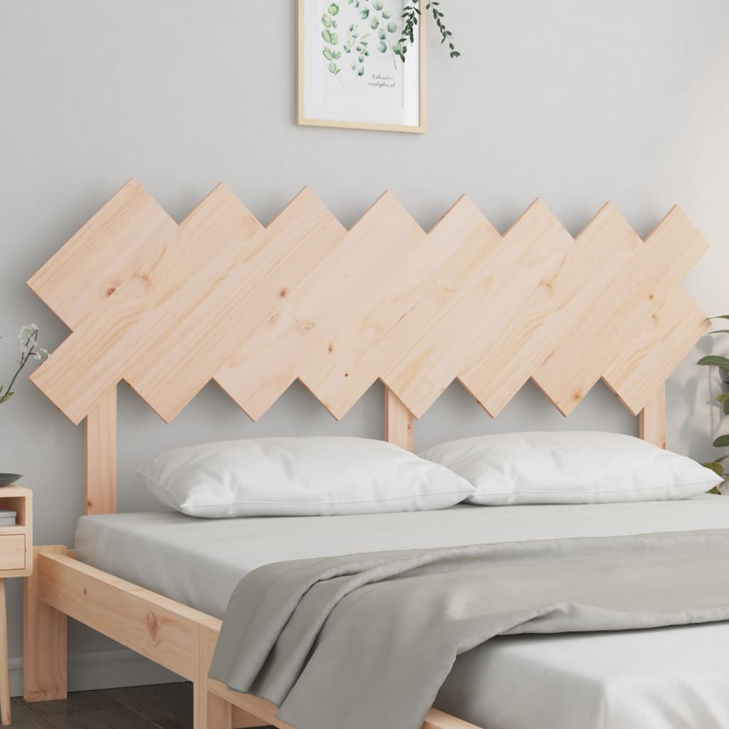 Sänggavel 159,5X3X80,5 Cm Massiv Furu