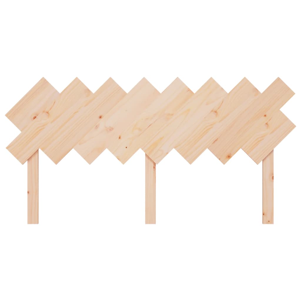 Sänggavel 159,5X3X80,5 Cm Massiv Furu