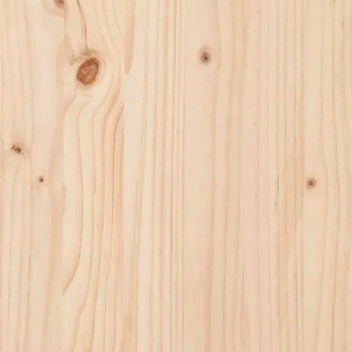 Sänggavel 159,5X3X80,5 Cm Massiv Furu