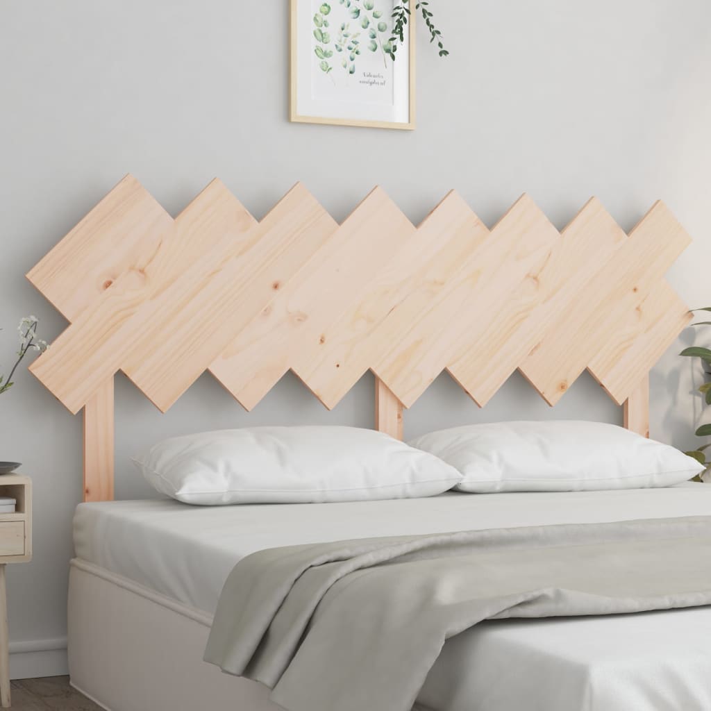 Sänggavel 92X3X81 Cm Massiv Furu