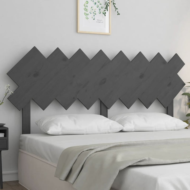 Sänggavel 159,5X3X80,5 Cm Massiv Furu