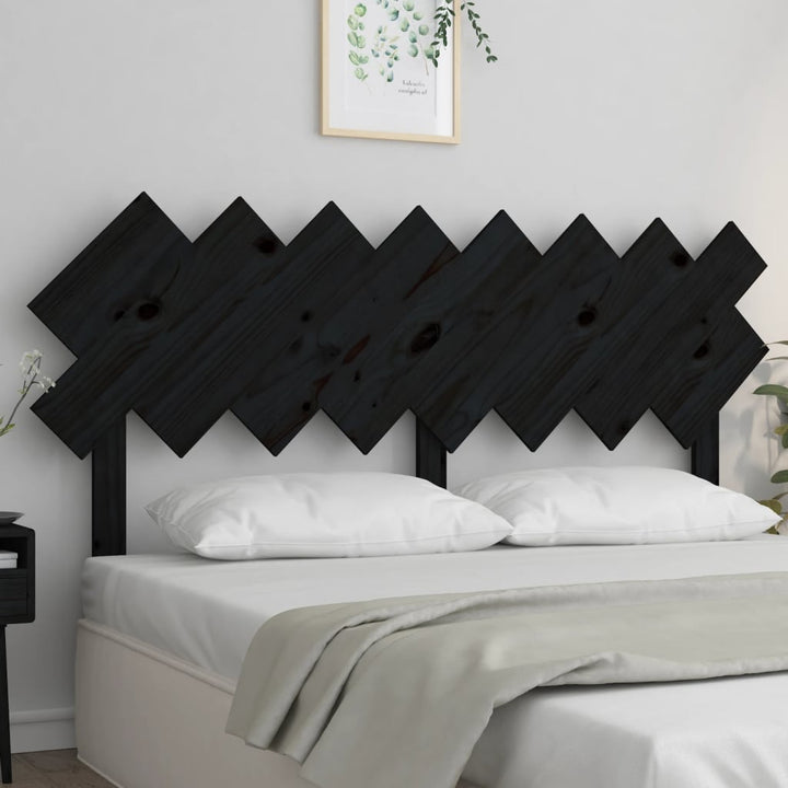 Sänggavel 159,5X3X80,5 Cm Massiv Furu