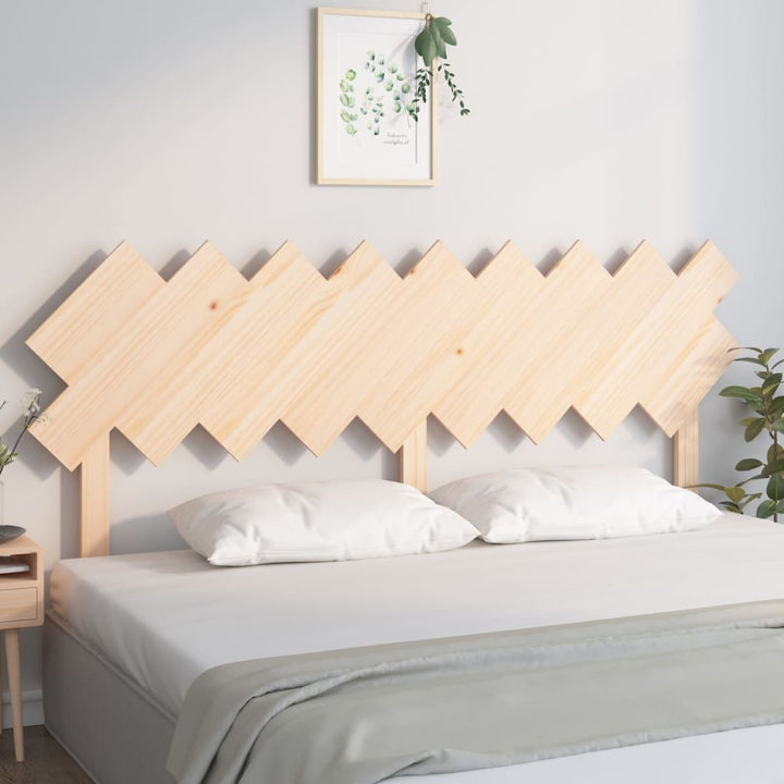 Sänggavel 159,5X3X80,5 Cm Massiv Furu