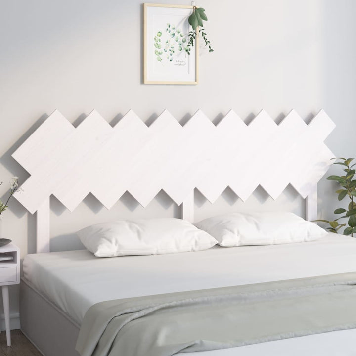 Sänggavel 159,5X3X80,5 Cm Massiv Furu