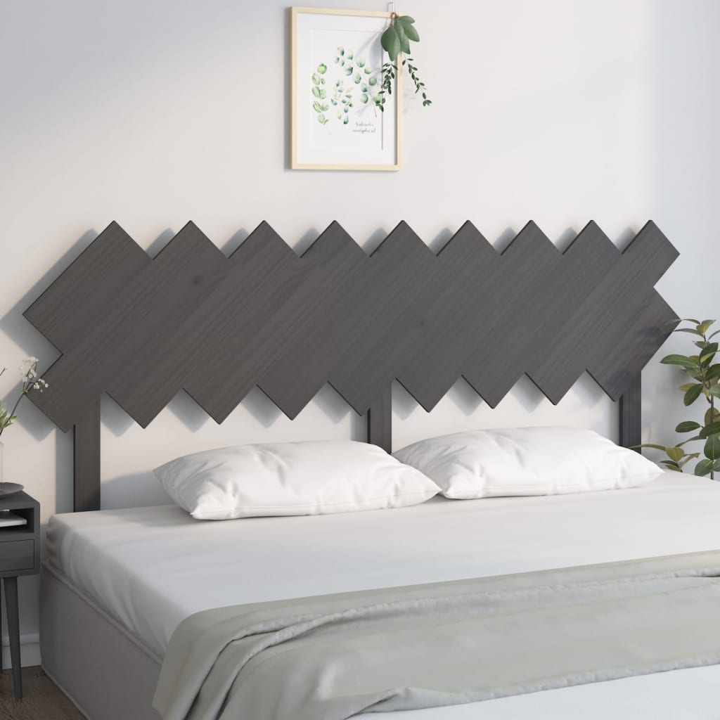 Sänggavel 92X3X81 Cm Massiv Furu