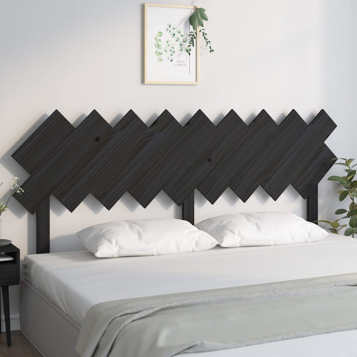 Sänggavel 159,5X3X80,5 Cm Massiv Furu