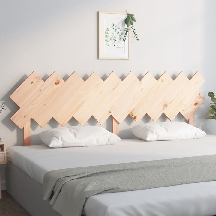 Sänggavel 159,5X3X80,5 Cm Massiv Furu