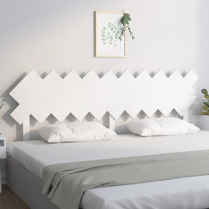 Sänggavel 159,5X3X80,5 Cm Massiv Furu