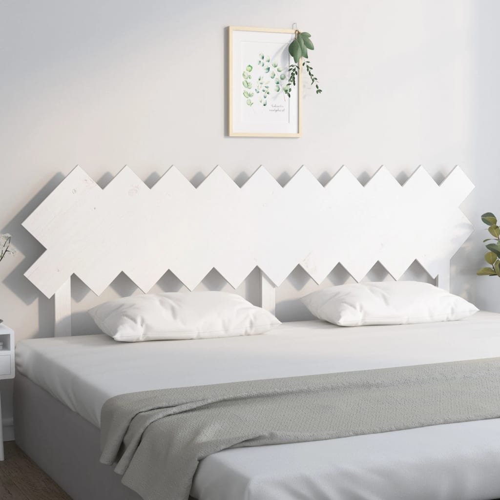 Sänggavel 92X3X81 Cm Massiv Furu