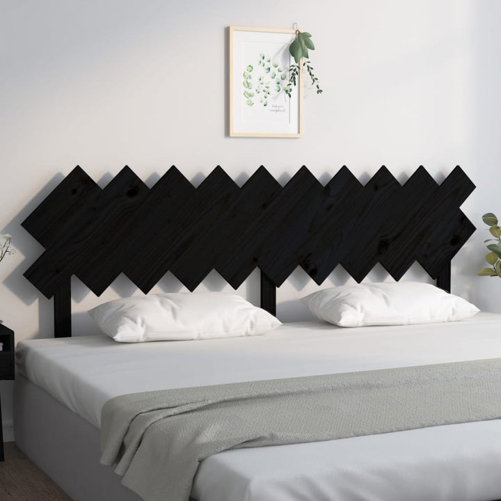 Sänggavel 159,5X3X80,5 Cm Massiv Furu