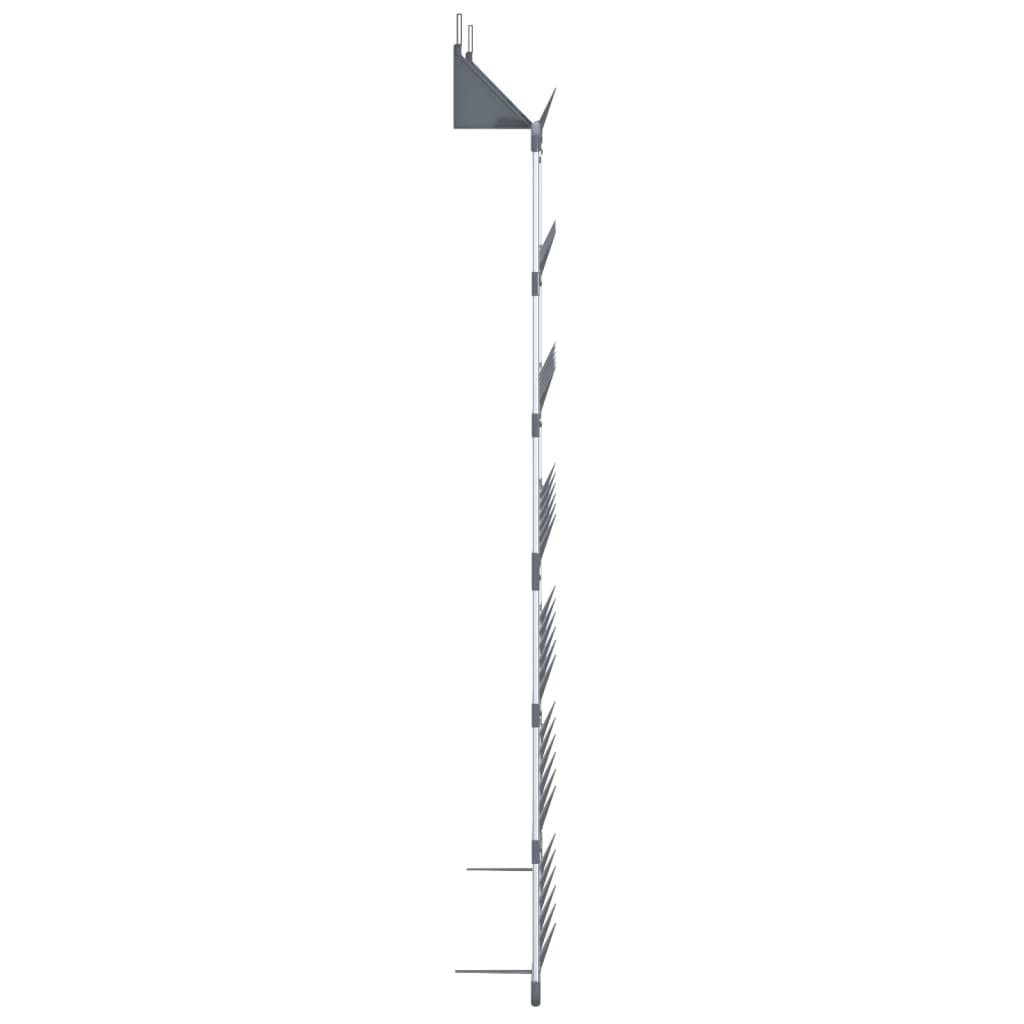 Hängande Skoställ Silver 66X13X139 Cm